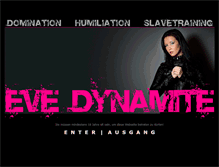 Tablet Screenshot of eve-dynamite.net